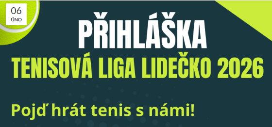 Startuje 7. sezóna Tenisové ligy Lidečko: Přihlášky jsou v plném proudu!
